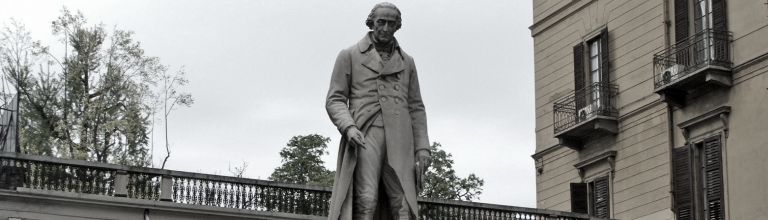 Statue von Lagrange in Turin
