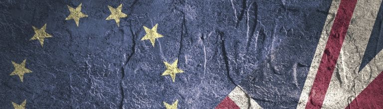EU/UK-Flagge